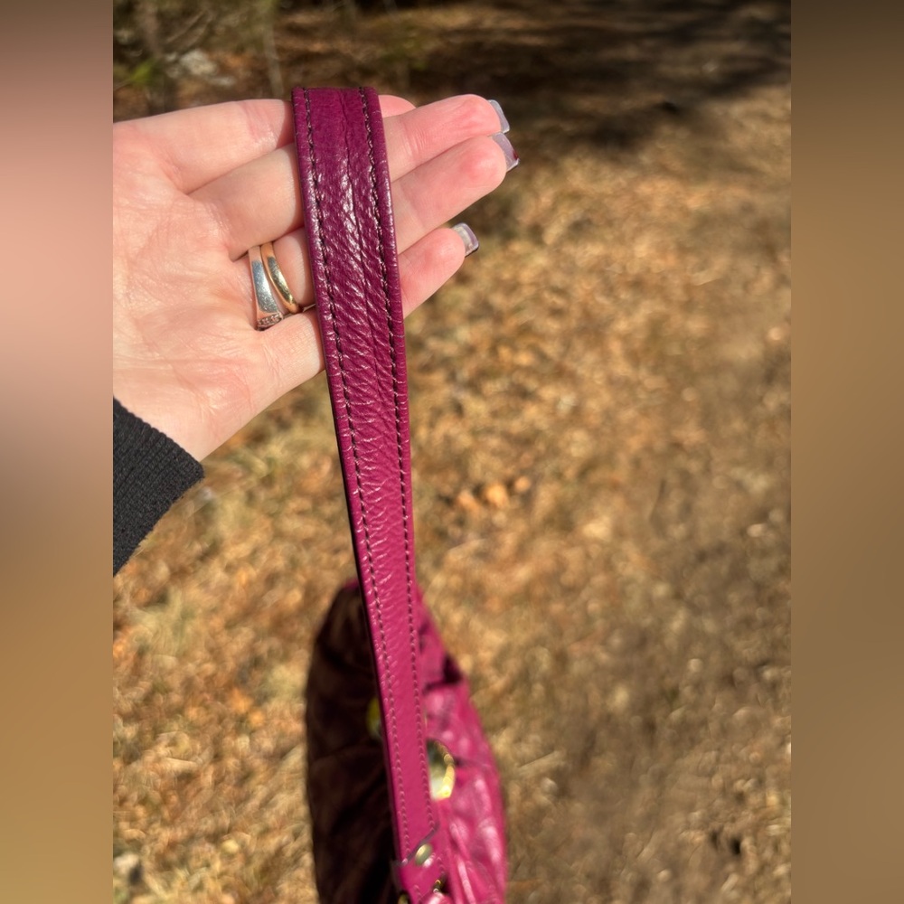 Marc Jacobs Quilted Magenta Shoulder Bag - Picture 11 of 13